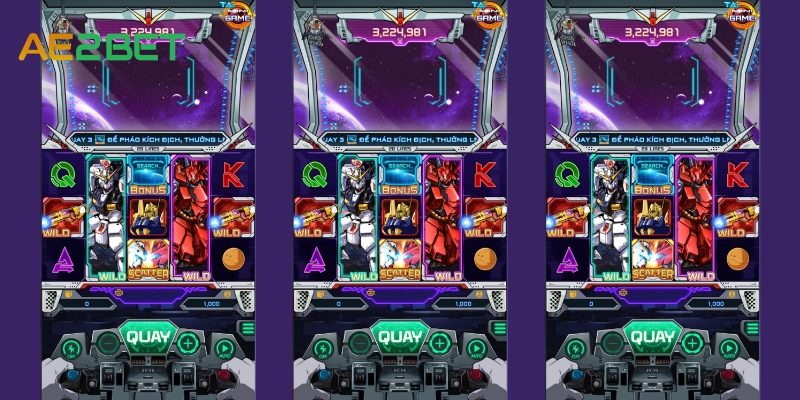 Slot Gundam AE2BET.NET Cuộc Chiến Giữa Các Robot 3 slot gundam ae2bet.net 2